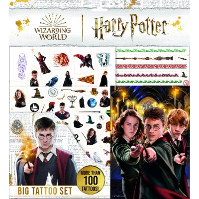 Jiri Models 3431-3 velký set s tetováním a omalovánkami Harry Potter – Zbozi.Blesk.cz