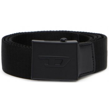 Diesel opasek D LOGO B-PLAKUE belt černá