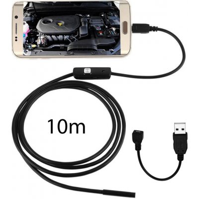 HomePRO 1223 Endoskop, inspekční kamera 5 mm, 10m – Hledejceny.cz