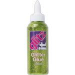 West Desing Třpytivé lepidlo 120ml zářivě zelené – Zboží Dáma