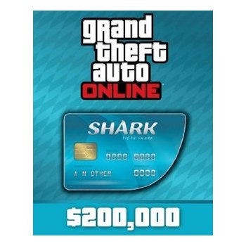 Grand Theft Auto Online Tiger Shark Cash Card 200,000$