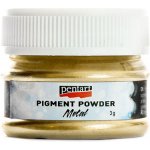 Metalický pigmentový prášek 3g / gold – Sleviste.cz