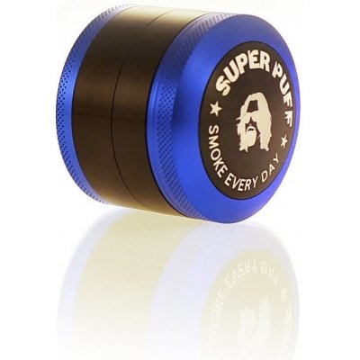 Super Puff drtička black series 4-dílná 63 mm modrá