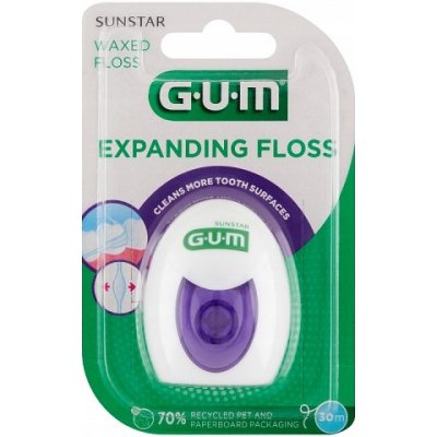 G.U.M Expanding Floss dentální nit Dental Floss 30 m – Zboží Dáma