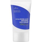 Isntree Hyaluronic Acid Natural Sun Cream SPF50+/PA++++ krém s minerálním UV filtrem 50 ml – Zboží Dáma