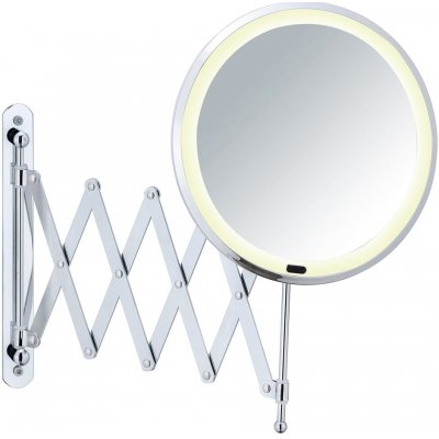 Wenko kosmetické zrcátko BARONA teleskopické kosmetické zrcátko s osvětlením – Sleviste.cz