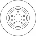 Brzdový kotouč TRW DF4970S – Hledejceny.cz
