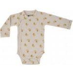 Lodger Hydrofilní zavinovací body s dlouhým rukávem Romper LS Flame Tribe Birch – Sleviste.cz