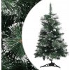 Vánoční stromek zahrada-XL Umělý vánoční stromek se stojanem zelenobílý 60 cm PVC