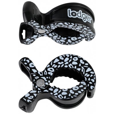 Lodger Swaddle Clip print 2balení Black-Dot – Sleviste.cz