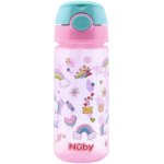 Nûby hrnek s brčkem Active růžový 540 ml – Zboží Mobilmania