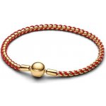 PANDORA Moments s červenou šňůrkou 16 cm 563816C01-16 – Hledejceny.cz
