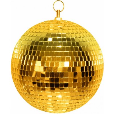 Eurolite Zrcadlová koule 15cm zlatá – Zbozi.Blesk.cz