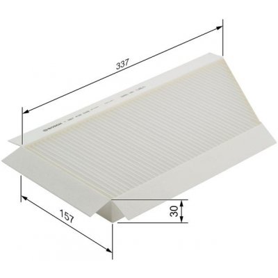 Kabinový filtr BOSCH (BO 1987432048) – Sleviste.cz