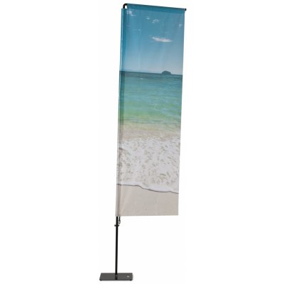 Jansen Display Beachflag Alu Square 460cm Total Height – Zboží Živě