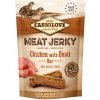 Pamlsek pro psa Carnilove Jerky Quail & Chicken Bar 100 g