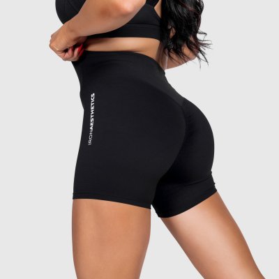 Iron Aeshetics Dámské sportovní šortky Reflex černé – Zboží Dáma