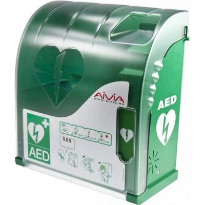 AIVIA AED skříňka 200 OUTDOOR s ohřevem, alarmem a LED osvětlením – Zboží Mobilmania