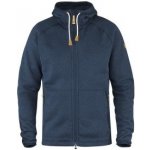 Fjällräven Övik Fleece Hoodie Navy – Zboží Dáma