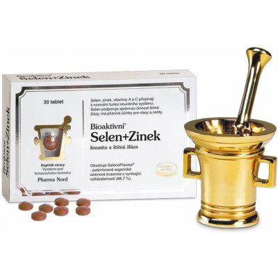 Bioaktivni Selen+Zinek 30 tablet – Hledejceny.cz