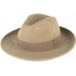 Fedora Klobouky světle hnědá Gift3 HT-1073-4 – Zboží Mobilmania