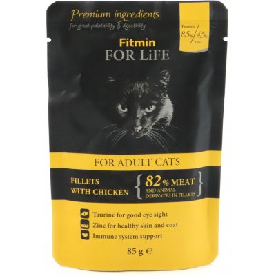 Fitmin CHICKEN pro dospělé kočky 85 g