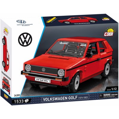 COBI 24359 Volkswagen Automobil Volkswagen GOLF (1974-1983) 1:12 – Hledejceny.cz