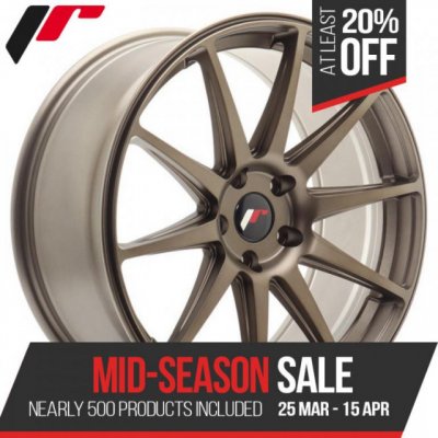 Japan Racing JR11 11x20 5x112 ET30-53 matt bronze – Hledejceny.cz