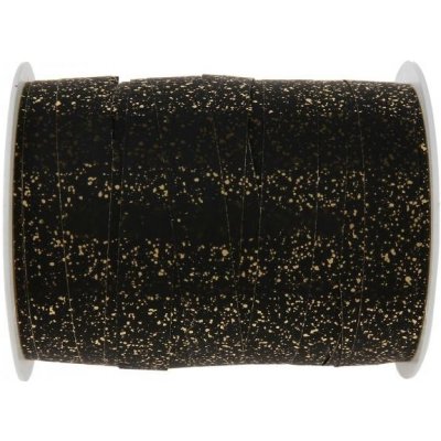 Paris Dekorace Metalická černá stuha 10 mm x 25 m – Hledejceny.cz