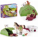 Schleich 42533 Sarah s koníkem a zvířátky kempují – Zbozi.Blesk.cz