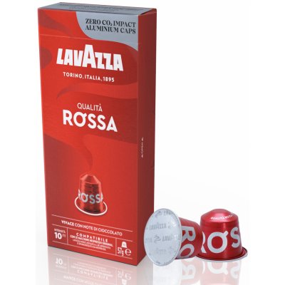 Lavazza Qualita Rossa Alu Kapsle do Nespresso 10 ks – Sleviste.cz