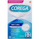 Corega Bio Tabs čistící tablety na zubní náhrady 30 ks