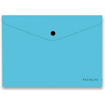 Karton P+P Spisovka s drukem Pastelini modrá A4 220 mik – Zboží Mobilmania
