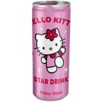 Hello Kitty Star drink nealkoholický nápoj s příchutí malina feijoa a s vitamíny 250 ml – Zbozi.Blesk.cz