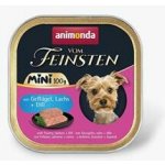 Animonda Vom Feinsten Mini Adult Dog drůbeží losos a kopr 100 g – Zboží Mobilmania