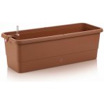 Plastkon Gardenie Smart samozavlažovací truhlík terakota 40 cm – Sleviste.cz