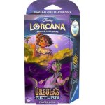 Disney Lorcana TCG Ursula's Return Starter Deck Amber / Amethyst – Zbozi.Blesk.cz