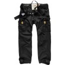 SURPLUS kalhoty SURPLUS PREMIUM VINTAGE black camo S 366