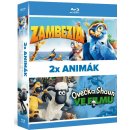 Blu ray Animák kolekce: Ovečka Shaun ve filmu / Zambezia 3D