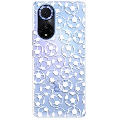 Pouzdro iSaprio - Football pattern Huawei Nova 9 bílé – Sleviste.cz