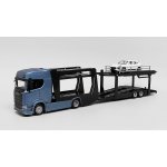 Bburago Scania S730 Highline tahač s přivesem + Porsche Macan 1:43 – Zbozi.Blesk.cz