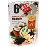 Admit Tea Lights Coconut-Vanilla 6 ks – Zboží Mobilmania