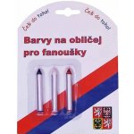 Barvy na obličej ČR 2 tužky – Zboží Dáma