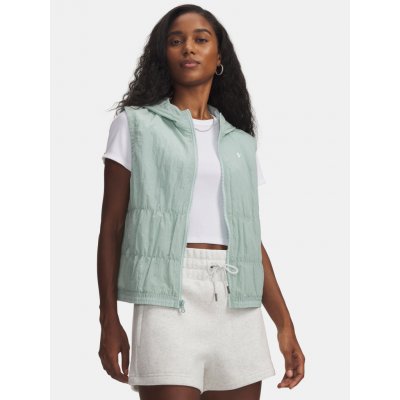 Under Armour UA Rival Woven Ruched Vest Modrá – Sleviste.cz