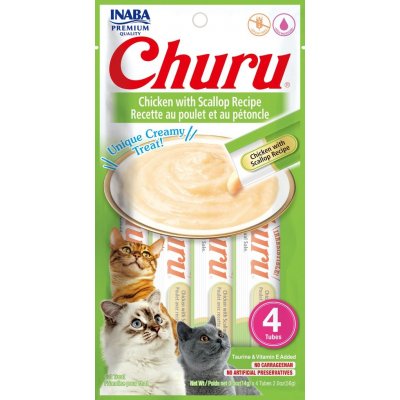 Churu Cat Chicken with Scallop 4 x 14 g – Zbozi.Blesk.cz