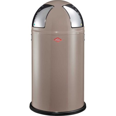 Wesco Push Two Double Bin teplá šedá 2 x 25 l 175861-57 – Zbozi.Blesk.cz