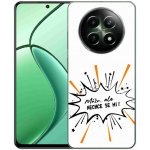 Gelový kryt mmCase na Realme 12 5G/12x 5G vtipný text 11 bílé pozadí – Zboží Živě