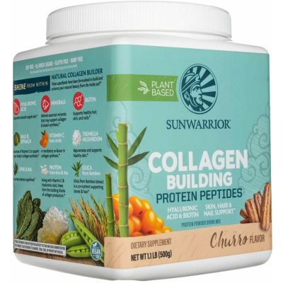 Sunwarrior Collagen Building churro 500 g – Hledejceny.cz