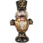 Clayre & Eef Vánoční dekorace busta Louskáček - 9*6*15 cm – Hledejceny.cz