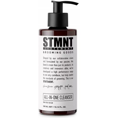 STMNT All In One Cleanser univerzální sprchový šampon pro vlasy, vousy, tělo, obličej 300 ml – Zboží Dáma